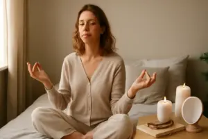 Pratiche spirituali al risveglio: il trucco che prepara mente e cuore alla serenità