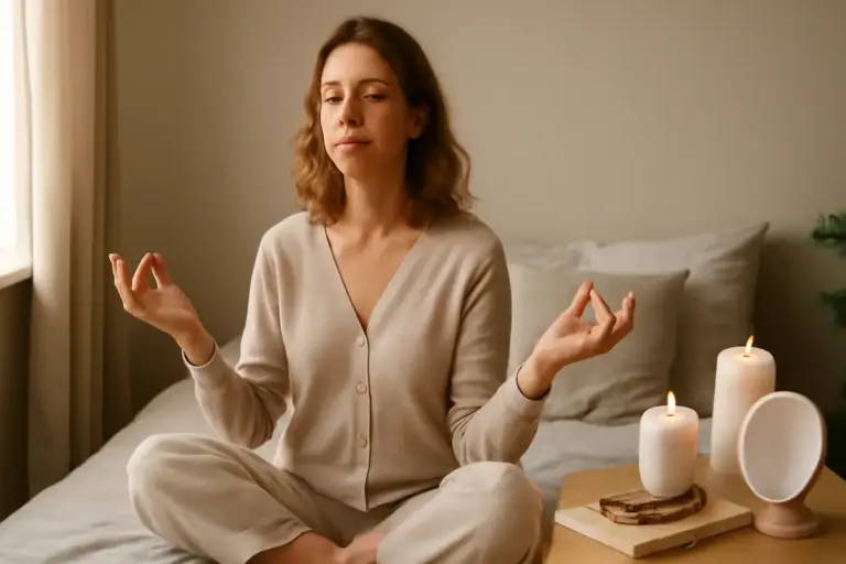 Pratiche spirituali al risveglio: il trucco che prepara mente e cuore alla serenità