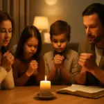 Spiritualità e famiglia: tre abitudini serali che rafforzano la vostra unione nella fede