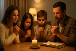 Spiritualità e famiglia: tre abitudini serali che rafforzano la vostra unione nella fede