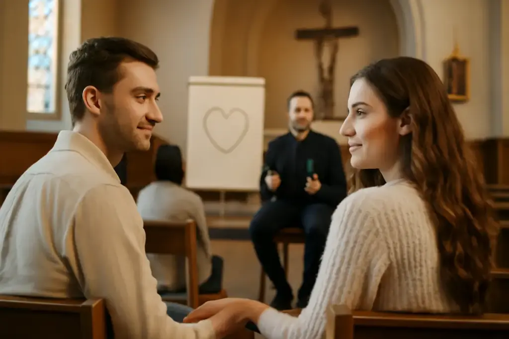 Percorsi di fidanzati nella vita parrocchiale: il vantaggio di parteciparvi prima del matrimonio