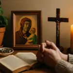 Come creare un angolo di preghiera in casa? I dettagli che fanno la differenza nella devozione